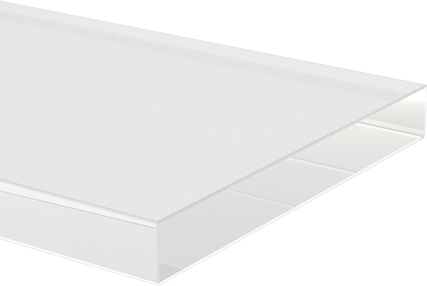Yüksek Sıcaklık Yarı Şeffaf Silikon Kauçuk Şerit, 1/2" x 36", 1/16" Kalınlık