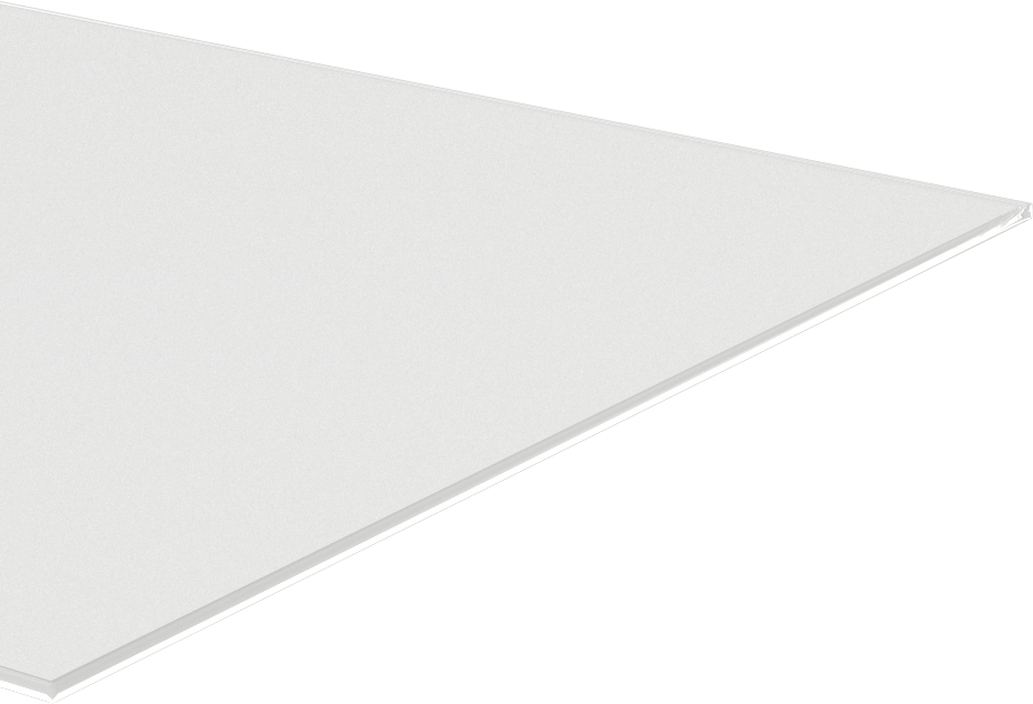 Yüksek Sıcaklık Yarı Şeffaf Silikon Kauçuk Şerit, 6" x 36", 1/16" Kalınlık