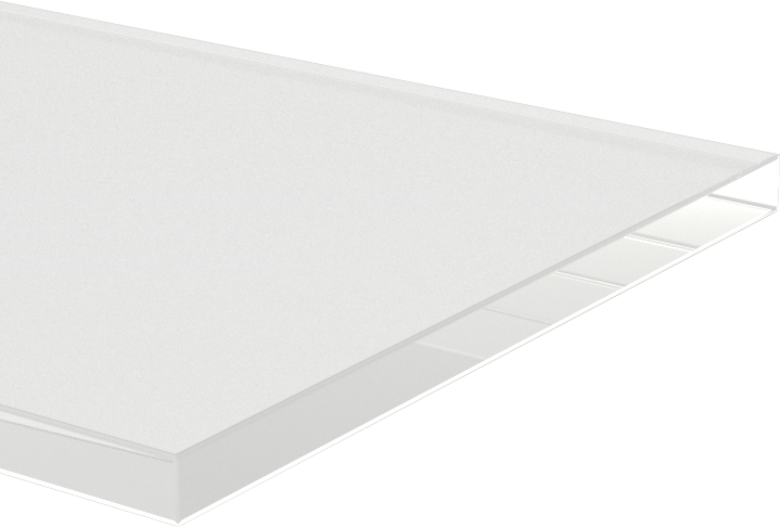 Yüksek Sıcaklık Yarı Şeffaf Silikon Kauçuk Şerit, 2" x 36", 1/8" Kalınlık