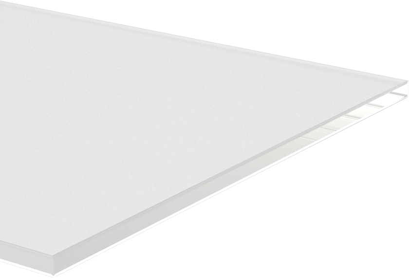Yüksek Sıcaklık Yarı Şeffaf Silikon Kauçuk Şerit, 4" x 36", 1/8" Kalınlık