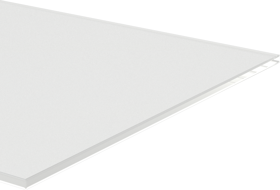 Yüksek Sıcaklık Yarı Şeffaf Silikon Kauçuk Şerit, 6" x 36", 1/8" Kalınlık