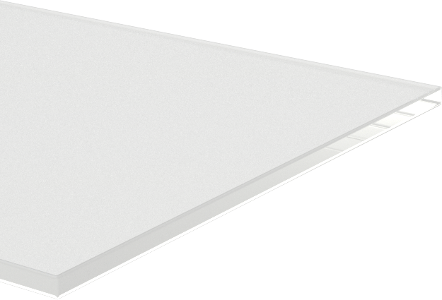 Yüksek Sıcaklık Yarı Şeffaf Silikon Kauçuk Şerit, Yapışkan Arka Yüzeyli, 1" x 36", 1/32" Kalınlık