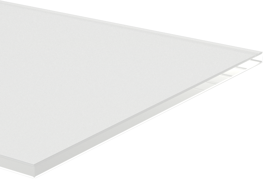 Yüksek Sıcaklık Yarı Şeffaf Silikon Kauçuk Şerit, Yapışkan Arka Yüzeyli, 4" x 36", 1/8" Kalınlık