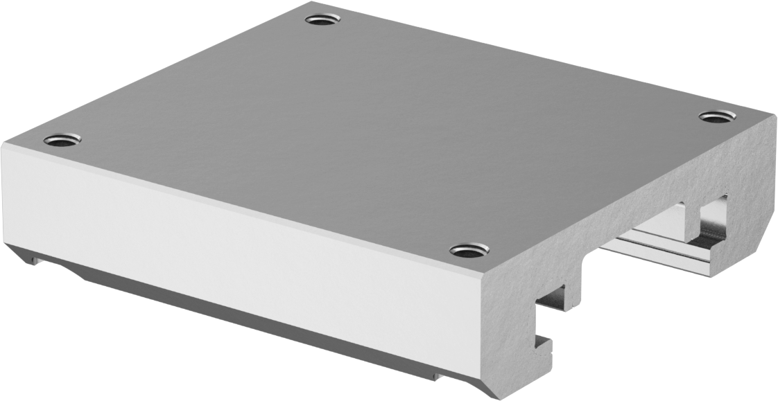 Ekstra Geniş Kovanlı Yatak Taşıyıcı, Tek Parça, Alüminyum, 27 mm Genişlikte Kare Ray için, 60 mm Uzunluk