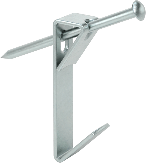 Çivili Kancalar, 1/4" Çıkıntı, 1/4“ Genişlik x 7/8” Yükseklik