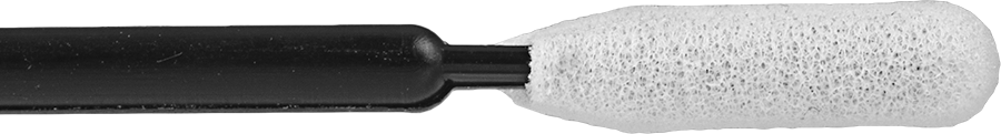 Poliüretan Köpük Temiz Oda Swabları, 3/16“ Çap x 11/16” Uzun Uç, 6-1/2" Toplam Uzunluk