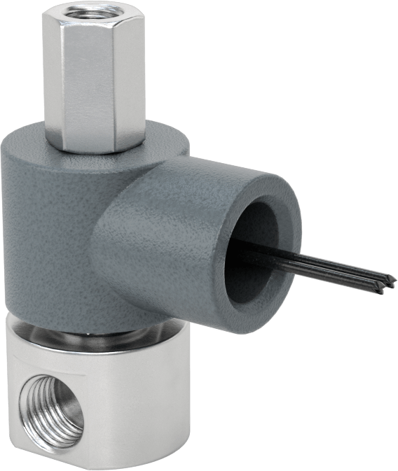 Elektrikli Hava Yön Kontrol Vanası, Açık/Kapalı, Tek Solenoid, 1/4 NPT, 120V AC