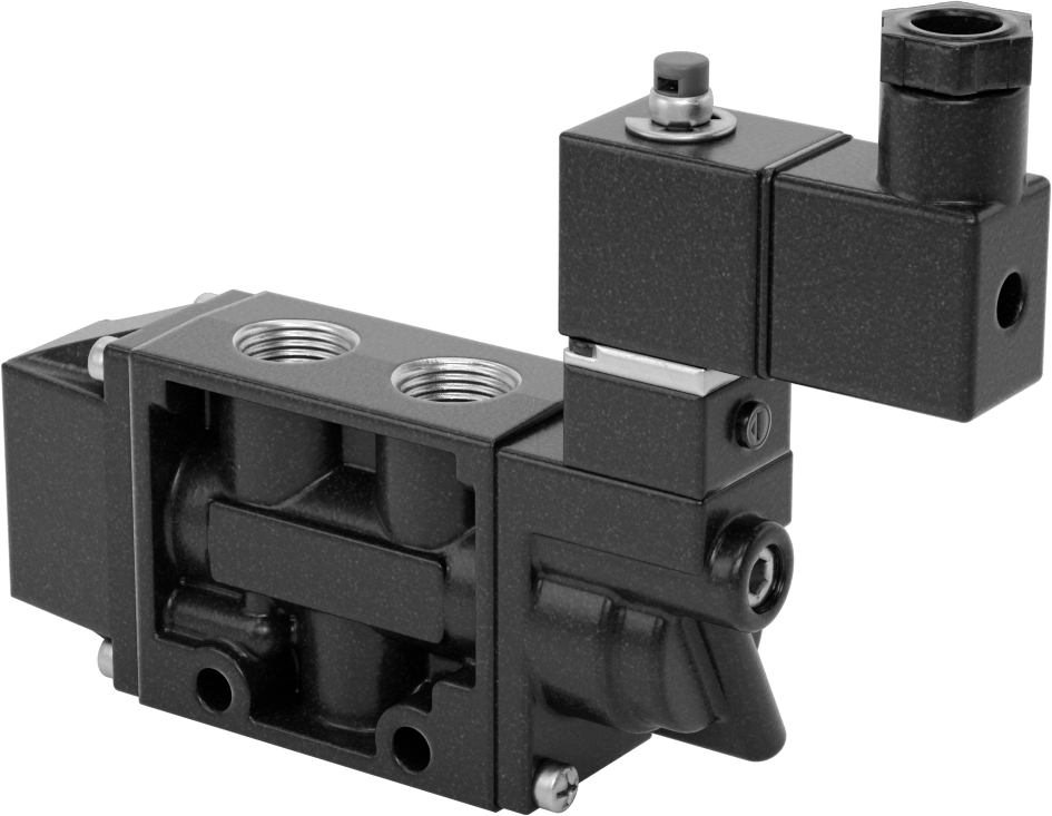 Hava Yön Kontrol Vanası, Elektrikli, Tek Solenoid, 3/8 NPTF, 120V AC