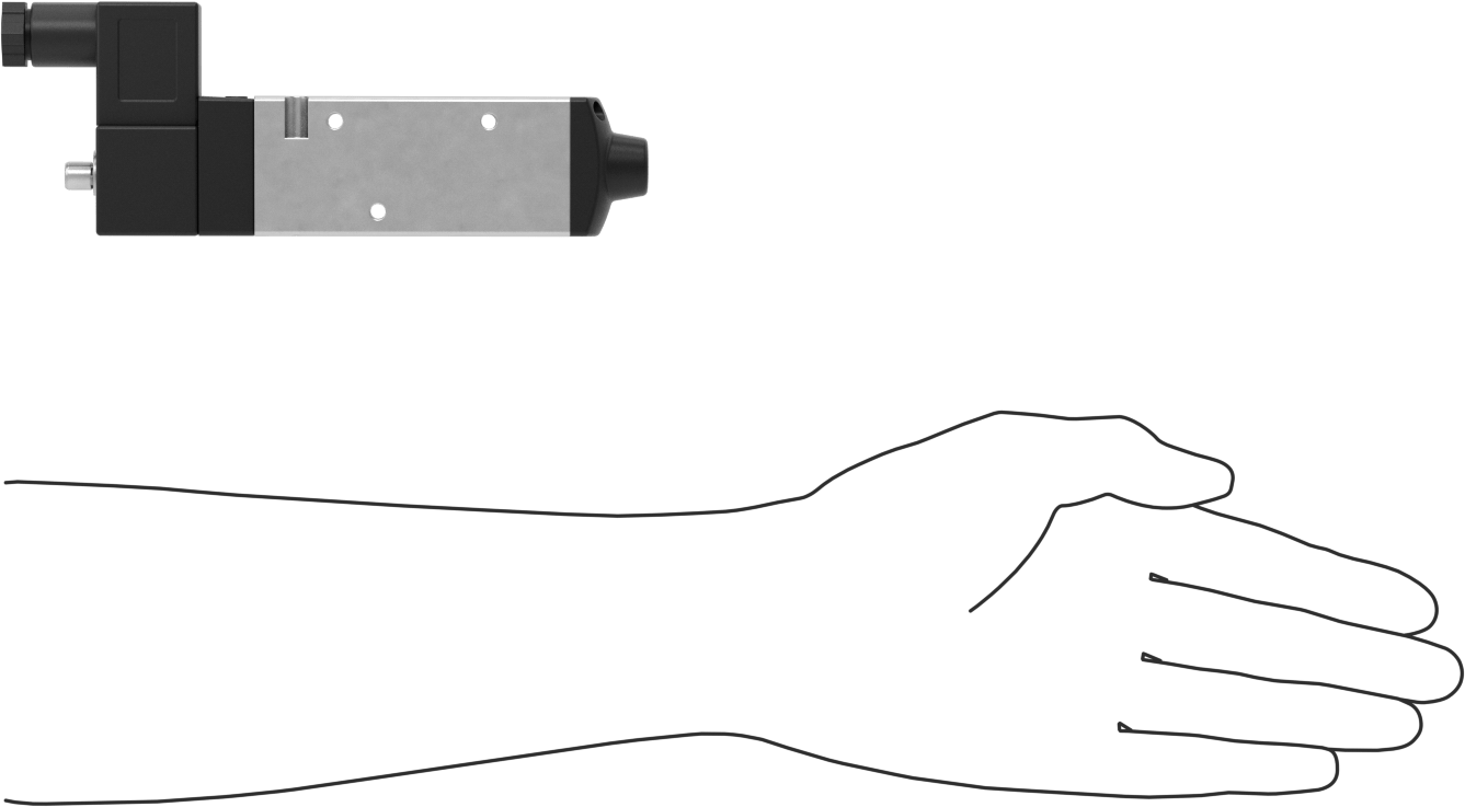 Hava Yön Kontrol Vanası, Elektrikli, Tek Solenoid, 1/4 NPT, 1,3 Cv, 12V DC