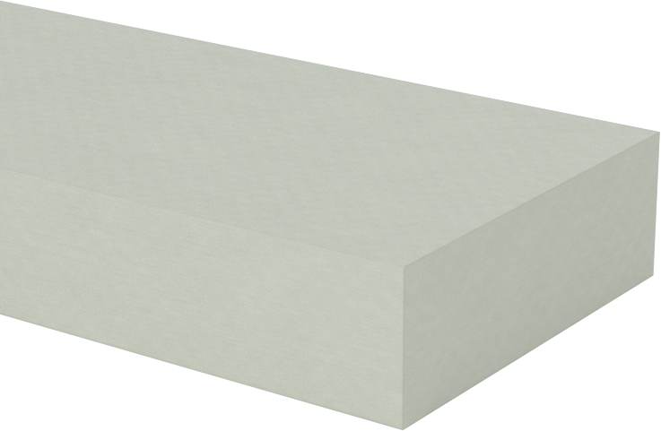 Ultra Yüksek Sıcaklığa Dayanıklı Ark Dirençli Garolite G-7 Çubuk, 1-1/2" x 48" x 1/2"