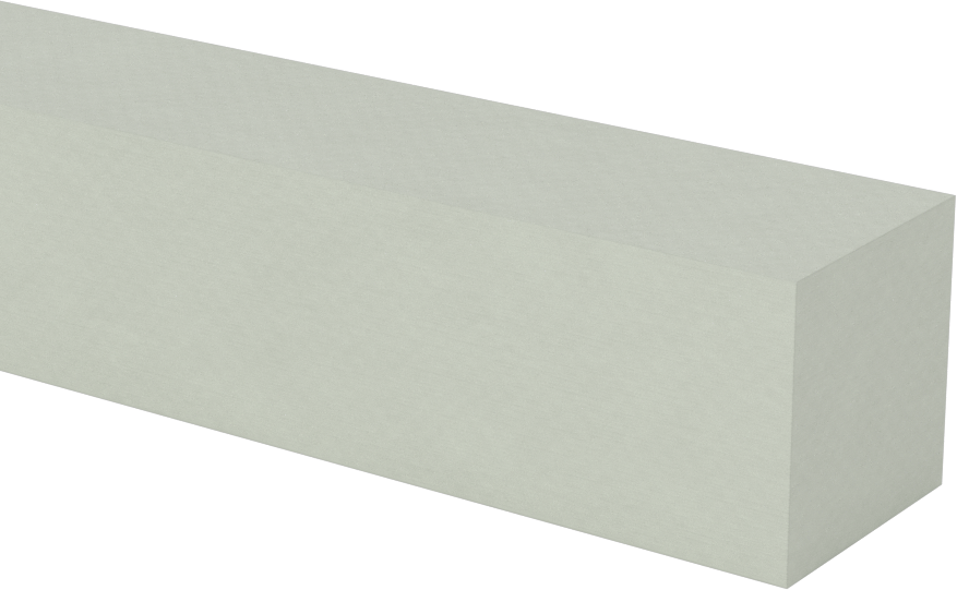 Ultra Yüksek Sıcaklığa Dayanıklı Ark Dirençli Garolite G-7 Çubuk, 1" x 48" x 1"