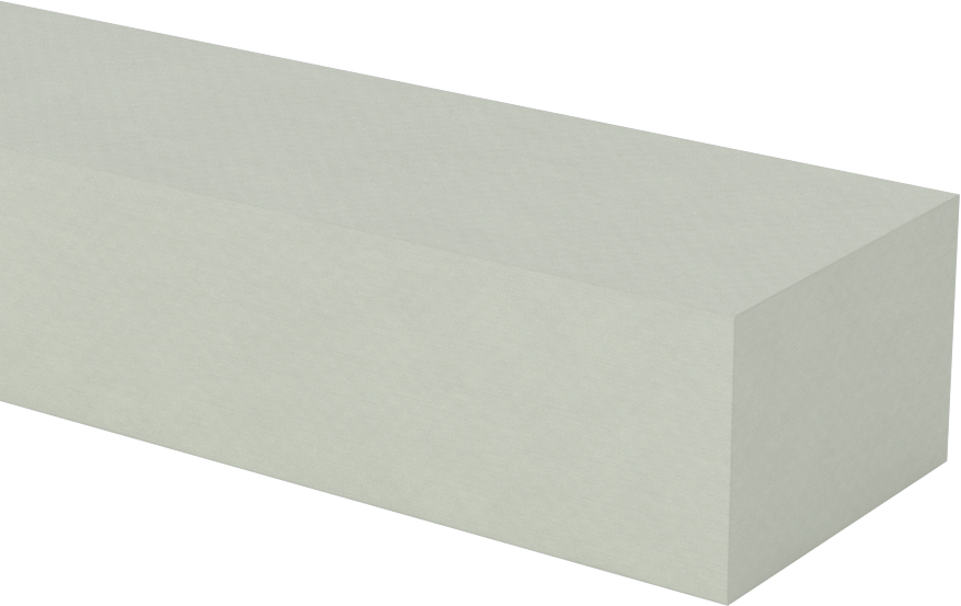 Ultra Yüksek Sıcaklığa Dayanıklı Ark Dirençli Garolite G-7 Çubuk, 1-1/2" x 24" x 1"
