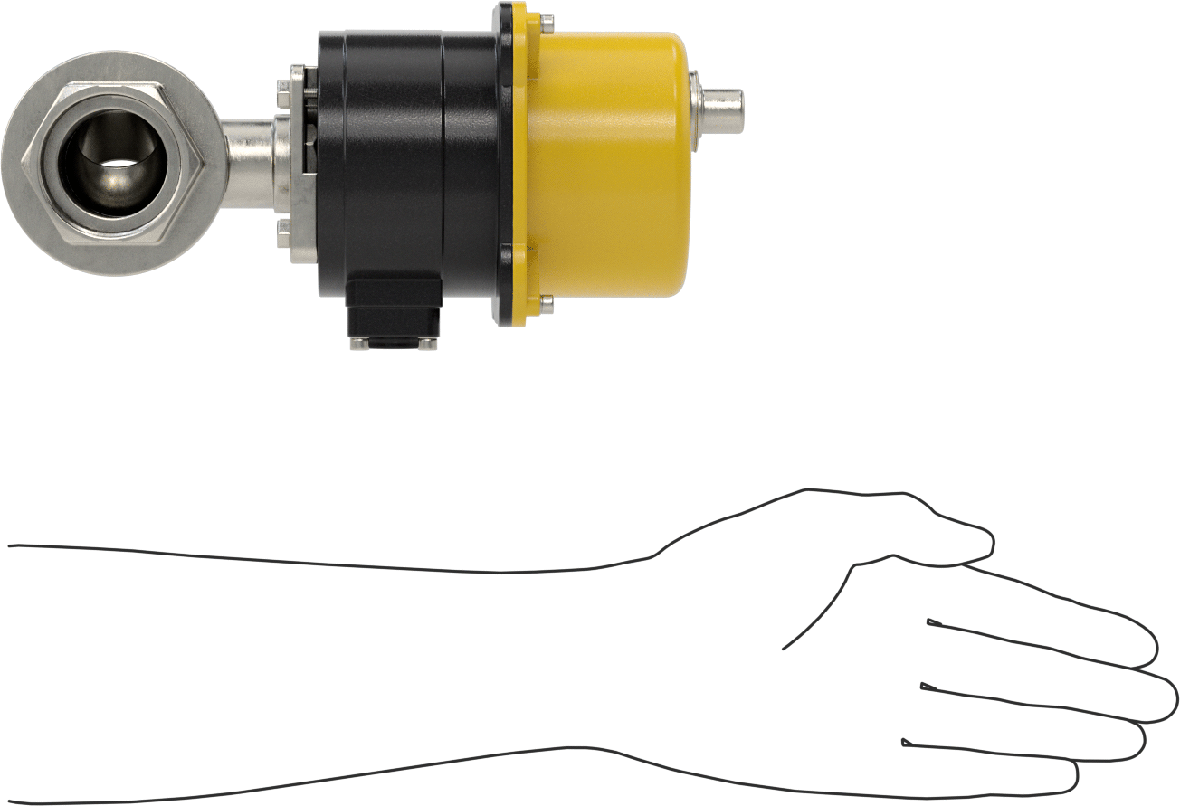 Kompakt Motor Tahrikli Açma/Kapama Valfi, 1-1/2 NPT Dişi
