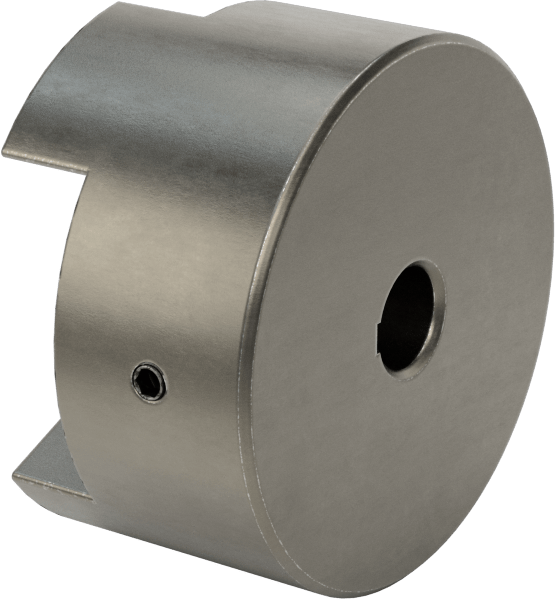 Ayar Vidası Esnek Mil Kaplini, Çelik, 54 mm Toplam Uzunluk, 54 mm OD, 10 mm Mil Çapı için