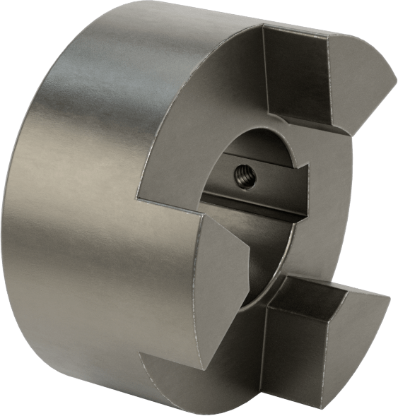 Ayar Vidası Esnek Mil Kaplini, Çelik, 54 mm Toplam Uzunluk, 54 mm OD, 25 mm Mil Çapı için