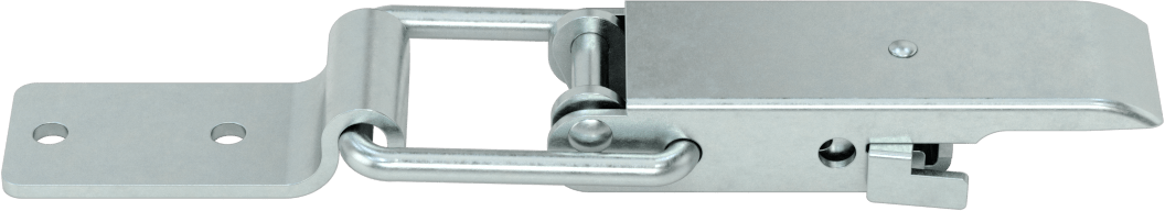 Çoklu Vuruşlu Çekme Mandalı, Emniyet Mandalı, 6 Plaka, Çinko Kaplı Çelik, 1-3/8" Mesafe