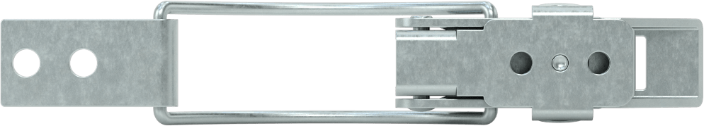 Çoklu Vuruşlu Çekme Mandalı, Emniyet Mandalı, 4 Plaka, Çinko Kaplı Çelik, 2-1/2" Mesafe
