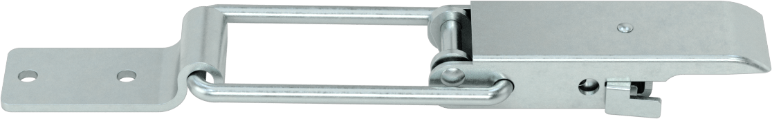 Çoklu Vuruşlu Çekme Mandalı, Emniyet Mandalı, 6 Plaka, Çinko Kaplı Çelik, 3-7/8" Mesafe