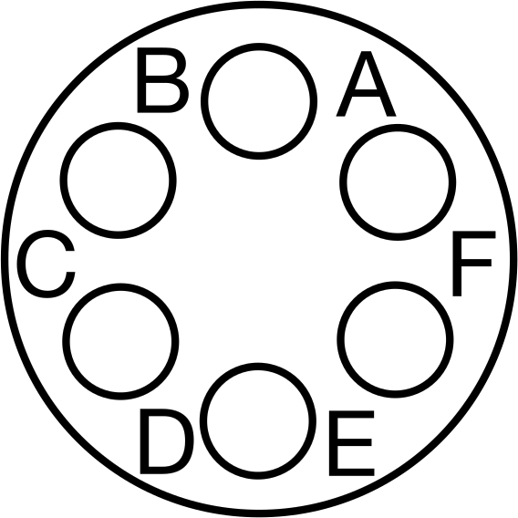 6 Poles (Counterclockwise)
