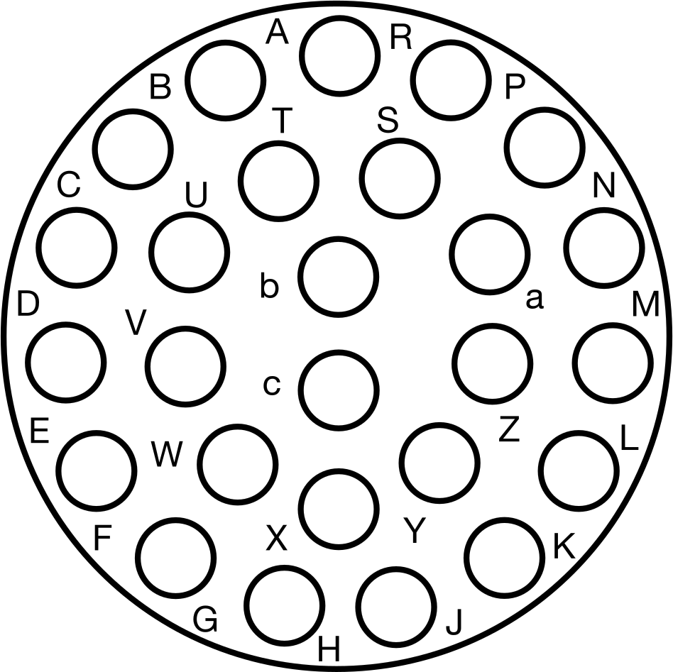 26 Poles (Counterclockwise)