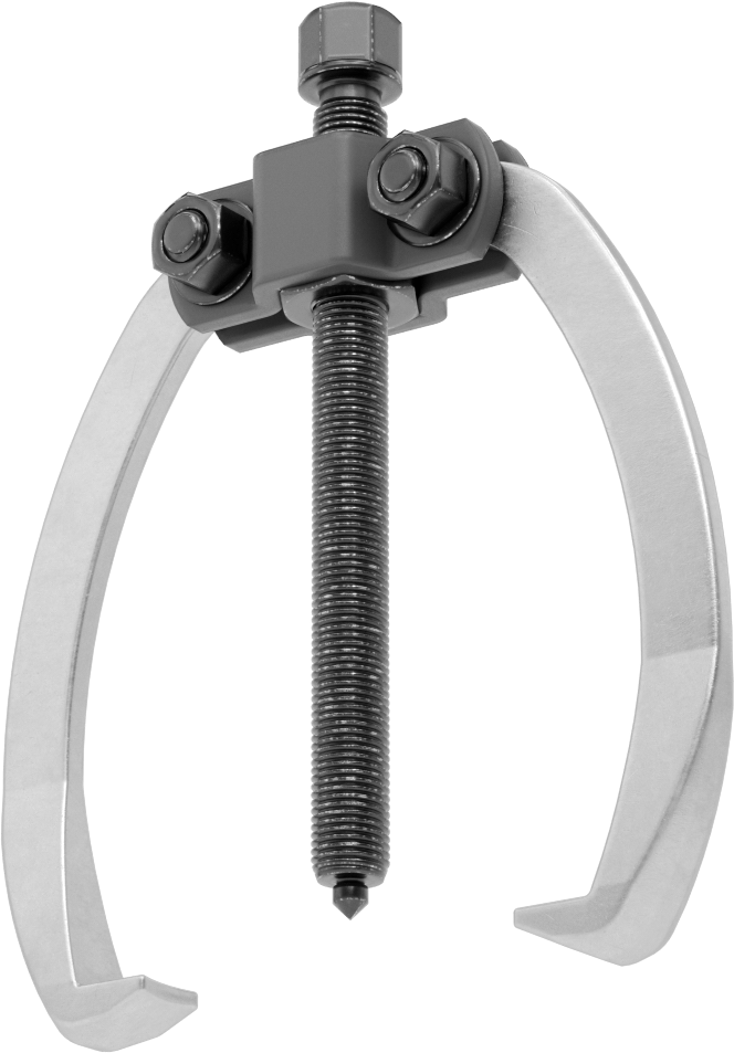 Quick-Hold Dış Kavrama Dişli ve Yatak Çekici, 2 Çene, 1 Uçlu Uçlar, Yaylı, 0.75"-4.75" OD