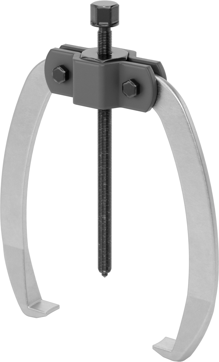 Quick-Hold Dış Kavrama Dişli ve Yatak Çekici, 2 Çene, 1 Uçlu Uçlar, Yaylı, 7/8" ila 11-7/8" OD