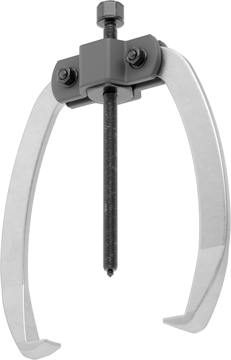Quick-Hold Dış Kavrama Dişli ve Yatak Çekici, 2 Çene, 1 Uçlu Uçlar, Yaylı, 7/8" ila 11-7/8" OD