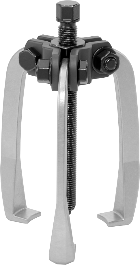Quick-Hold Dış Kavrama Dişli ve Yatak Çekici, 3 Çene, 1 Uçlu Uçlar, Yaylı, 1/2" ila 3-7/8" OD