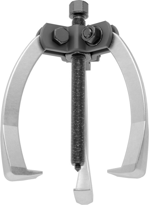 Quick-Hold Dış Kavrama Dişli ve Yatak Çekici, 3 Çene, 1 Uçlu Uçlar, Yaylı, 3/4" ila 4-3/4" OD