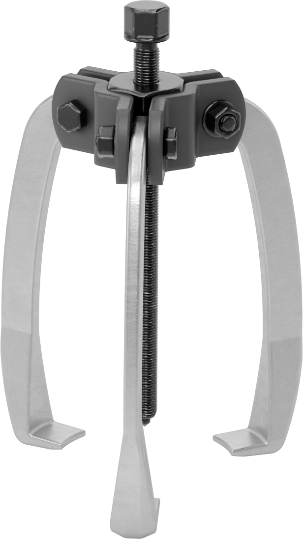 Quick-Hold Dış Kavrama Dişli ve Yatak Çekici, 3 Çene, 1 Uçlu Uçlar, Yaylı, 7/8" ila 9-7/8" OD