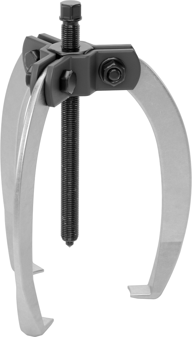 Quick-Hold Dış Kavrama Dişli ve Yatak Çekici, 3 Çene, 1 Uçlu Uçlar, Yaylı, 7/8" ila 11-7/8" OD