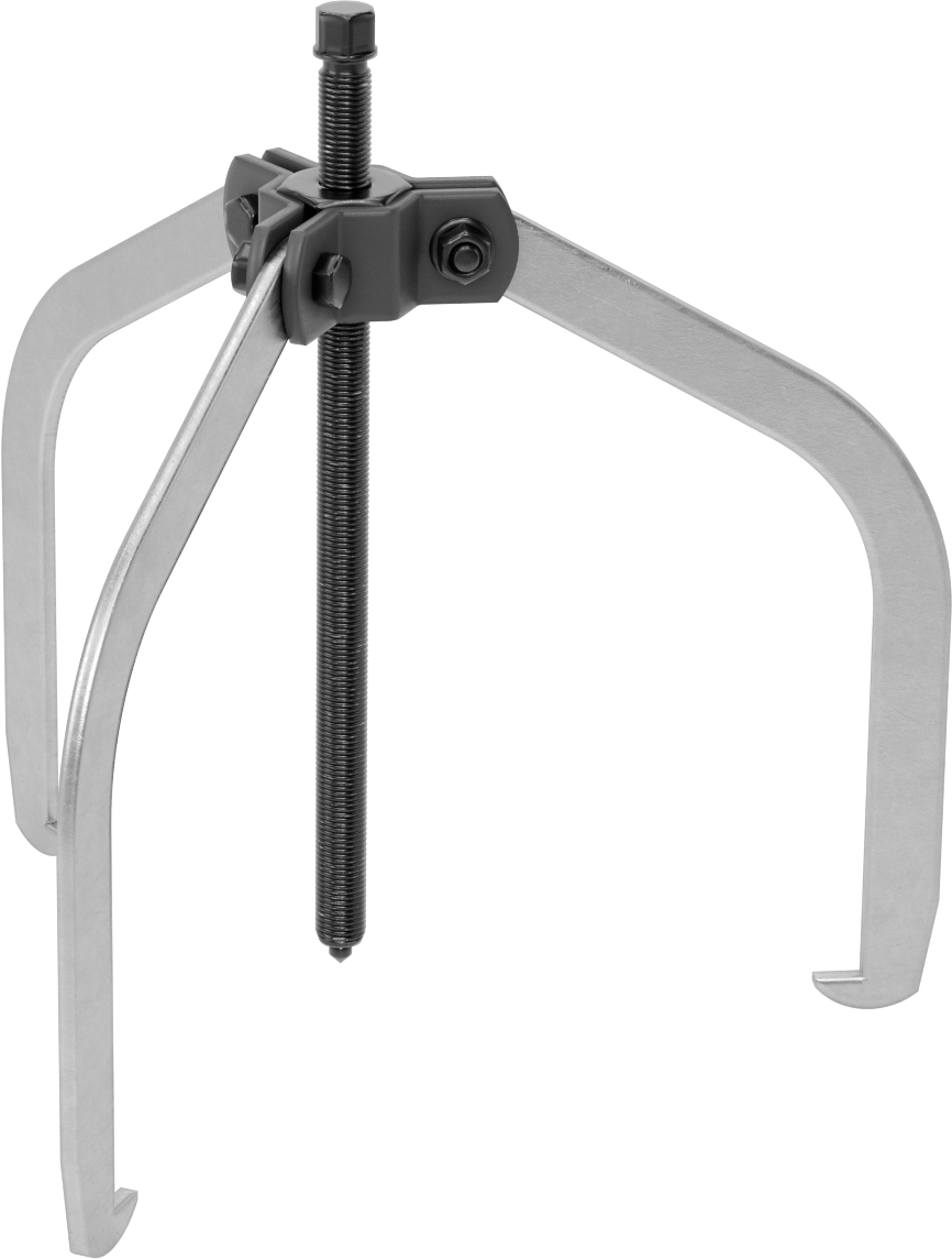 Quick-Hold Dış Kavrama Dişli ve Yatak Çekici, 3 Çene, 1 Uçlu Uçlar, Yaylı, 7/8" ila 23-5/8" OD