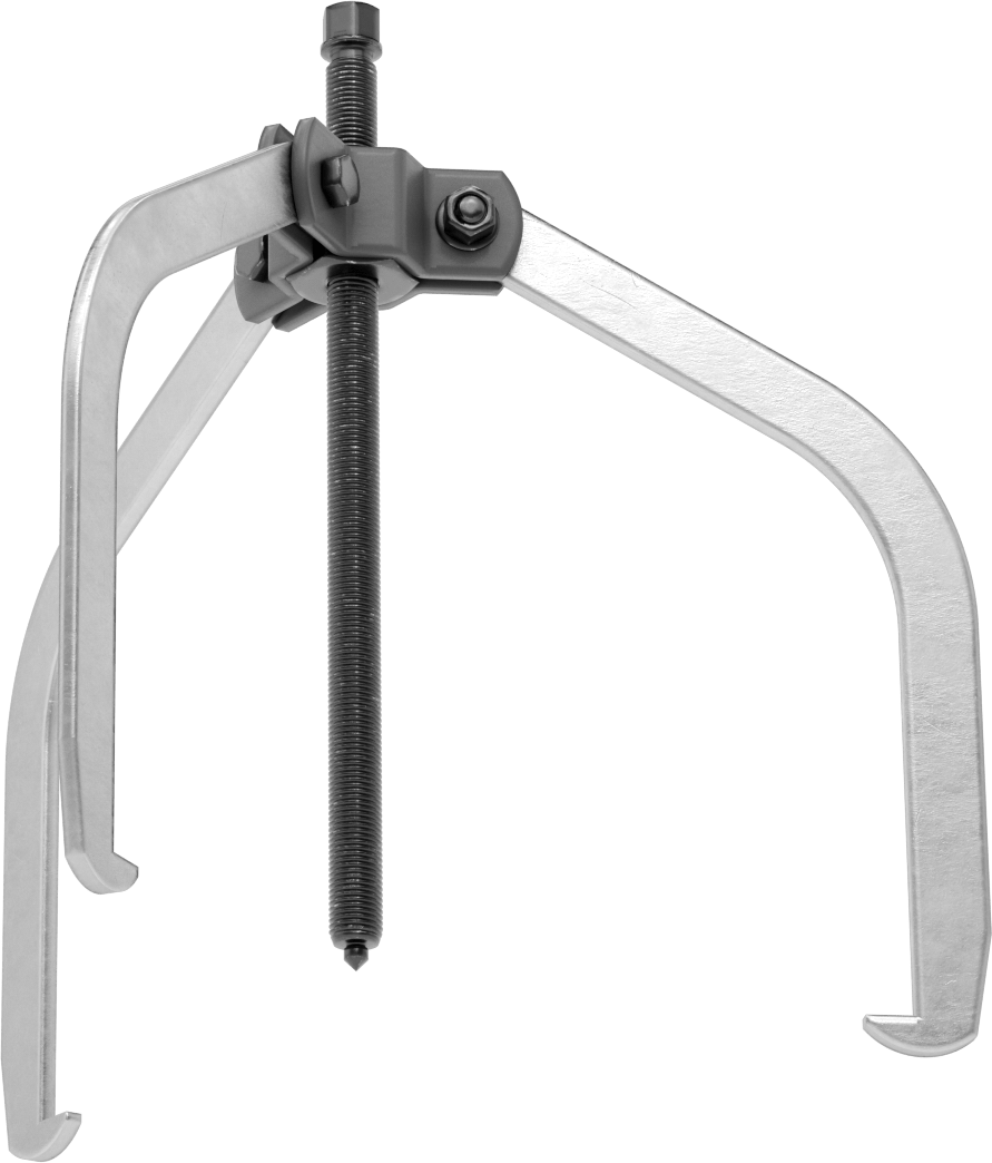 Quick-Hold Dış Kavrama Dişli ve Yatak Çekici, 3 Çene, 1 Uçlu Uçlar, Yaylı, 7/8" ila 23-5/8" OD