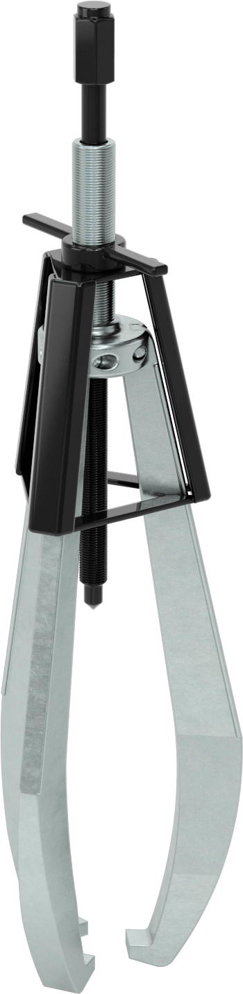 Quick-Hold Dış Kavrama Dişli ve Yatak Çekici, Bir Ucunda Uçlu 3 Çene, Kafes Kontrolü, 2,25“-22” dış çap için