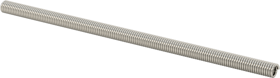 Ultra Esnek Yuvarlak Kayış, 302 Paslanmaz Çelik, 1/4" Çap x 10 Fit Uzunluk