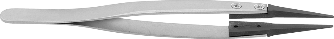Değiştirilebilir Uçlu Cımbız, 0,060“ Genişlik x 0,015” Kalınlık Karbon Fiber Standart Yuvarlak Uç