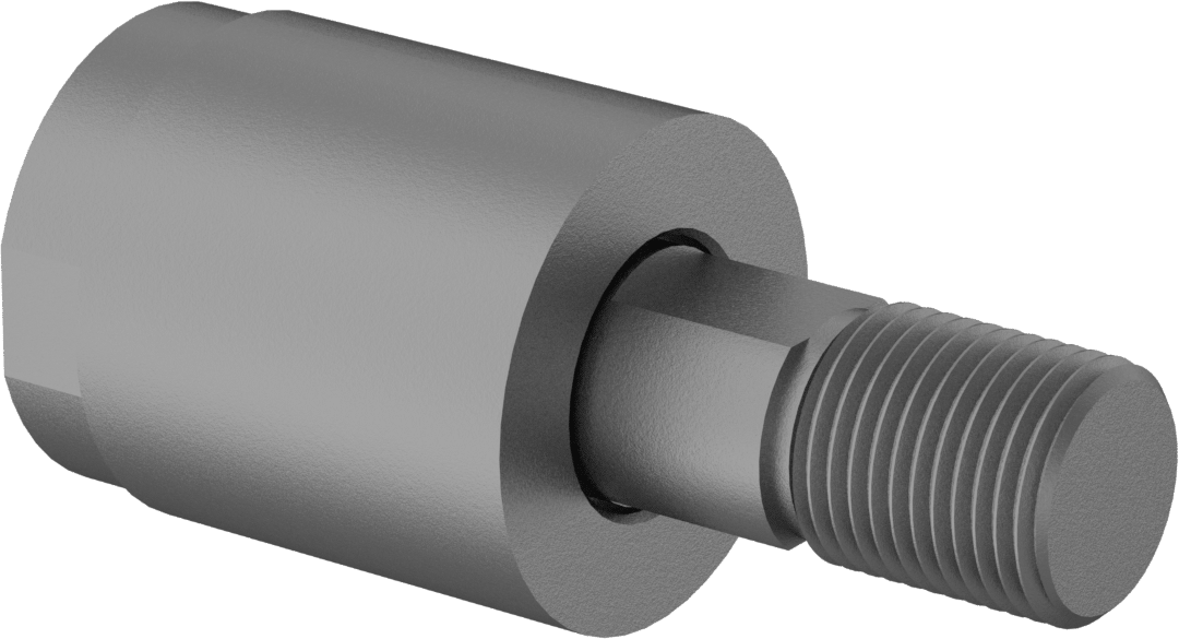 Steel Rod Alignment Coupler, 2 Degrees of Misalignment, 5/8"-18 Thread Size