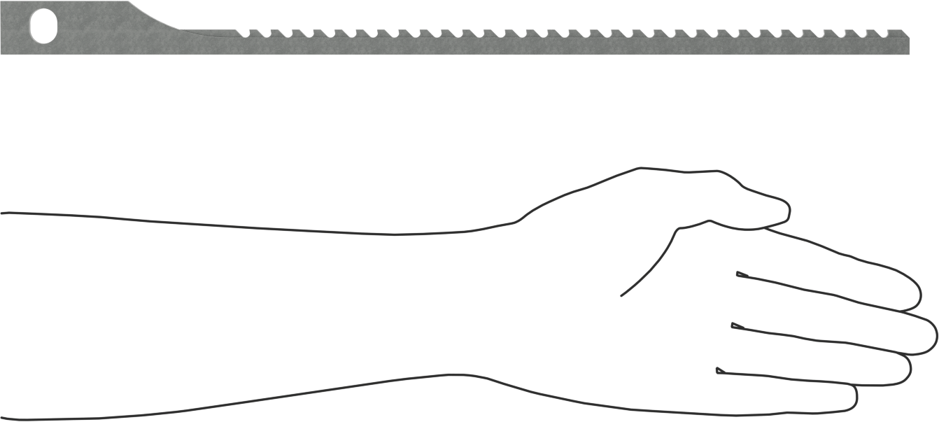 Anahtar Yuvası Broşu, 3 mm kama yuvası genişliği için, 16" Toplam Uzunluk