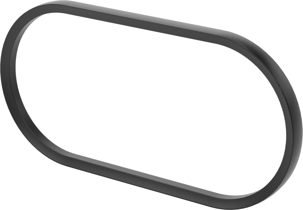V-Kayışı, Anma Numarası 3L190, 19" Dış Çevresi, EPDM