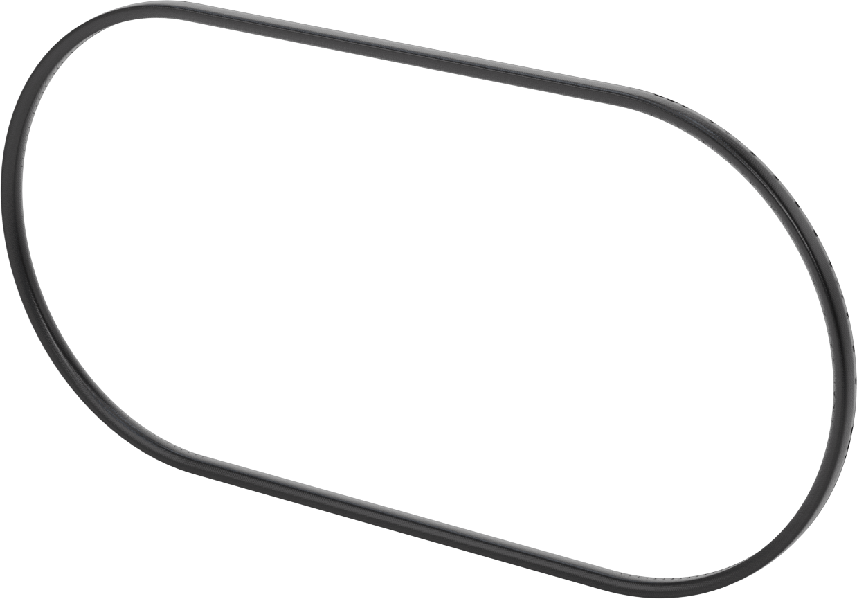 V-Kayışı, Anma Numarası 3L390, 39" Dış Çevre, EPDM