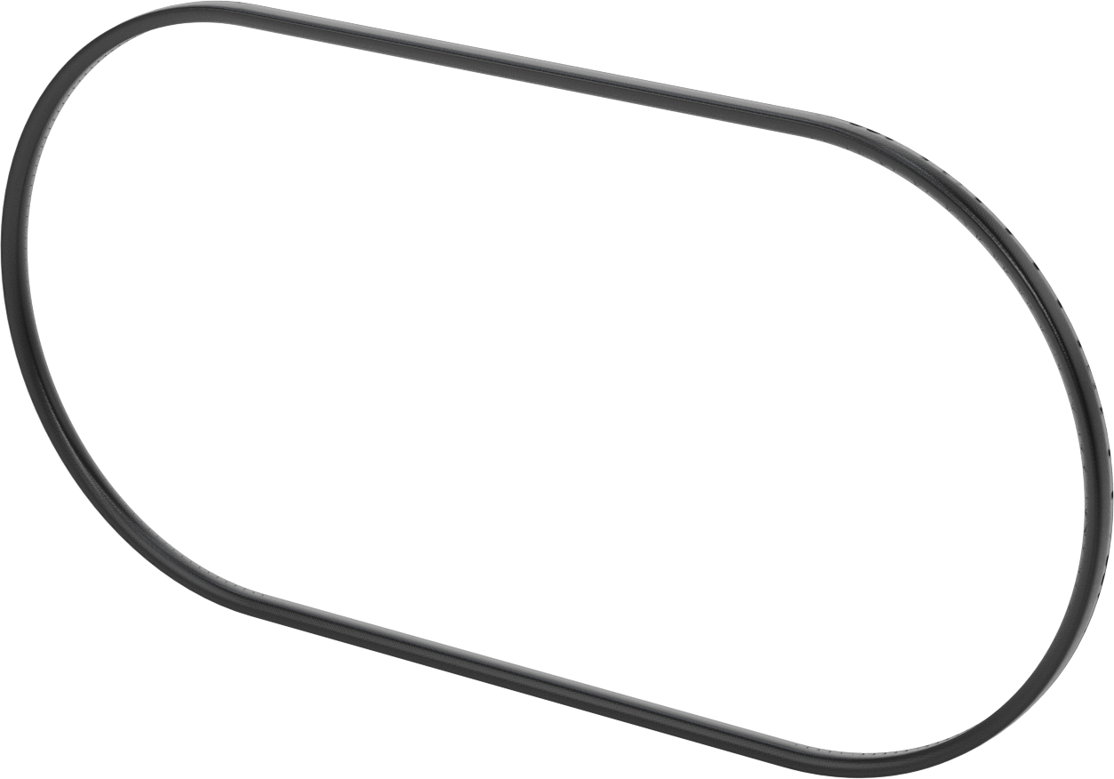 V-Kayışı, Anma Numarası 3L410, 41" Dış Çevre, EPDM
