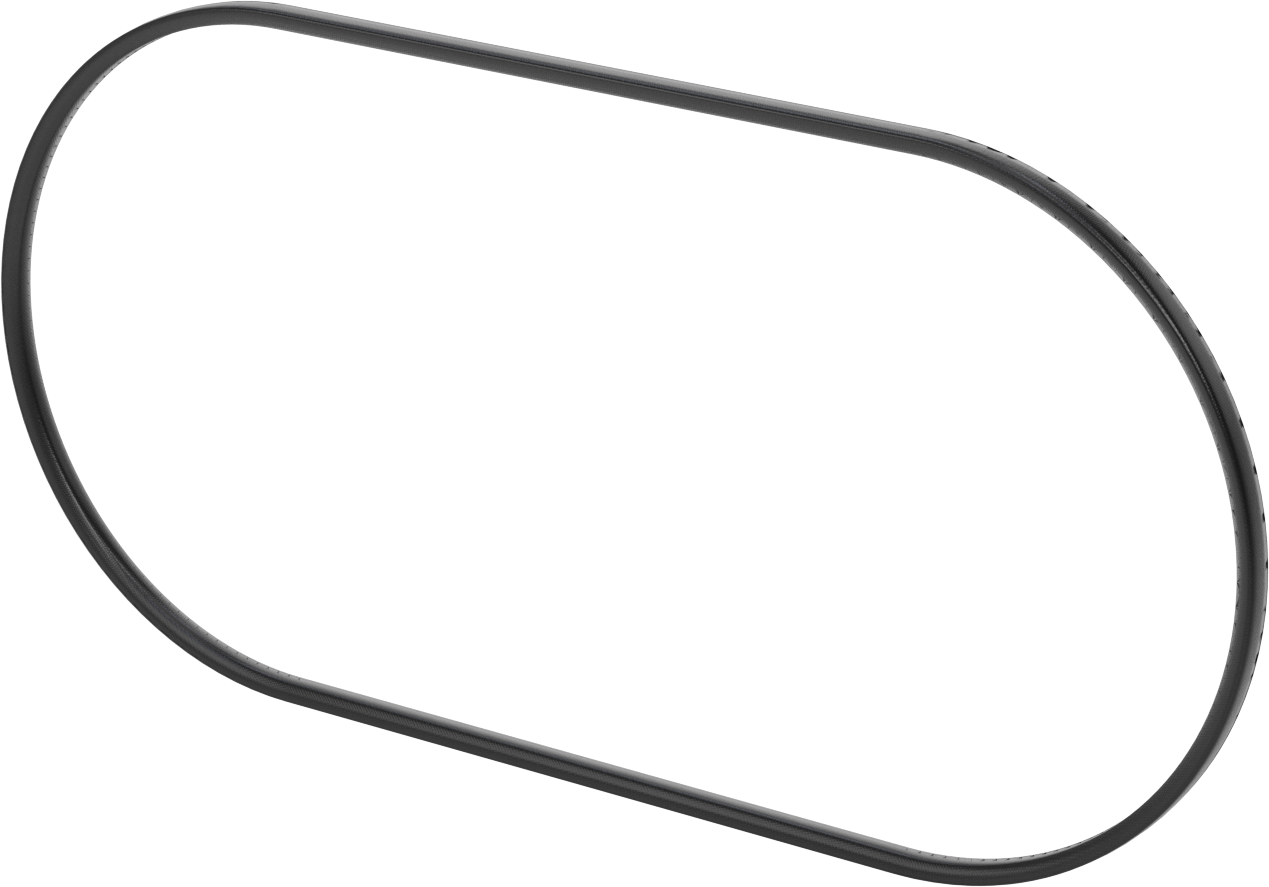 V-Kayışı, Anma Numarası 3L430, 43" Dış Çevre, EPDM