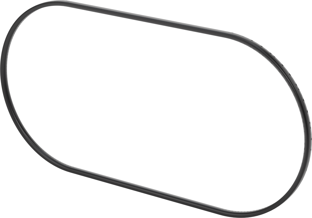 V-Kayışı, Anma Numarası 3L450, 45" Dış Çevresi, EPDM