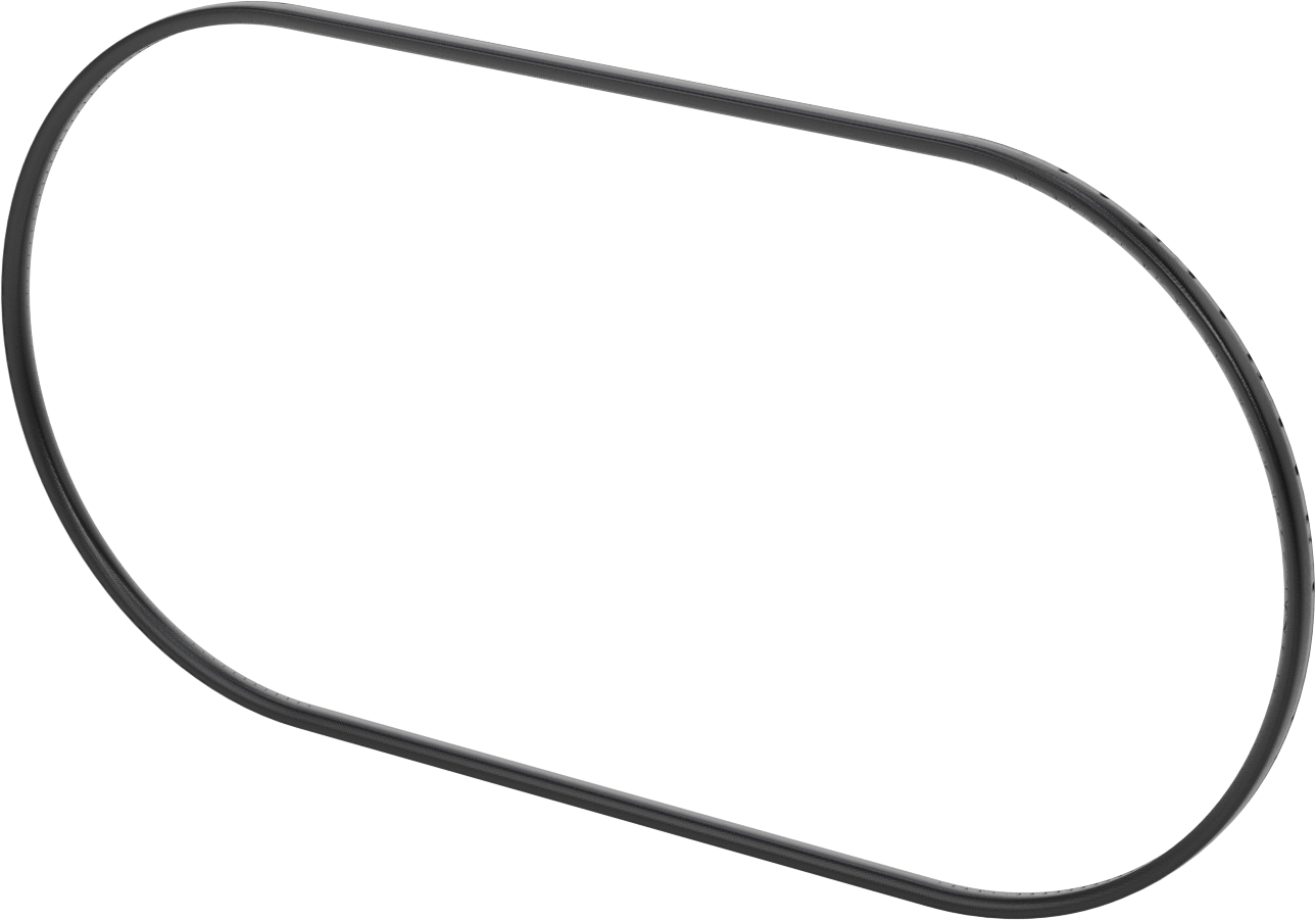 V-Kayışı, Anma Numarası 3L460, 46" Dış Çevre, EPDM
