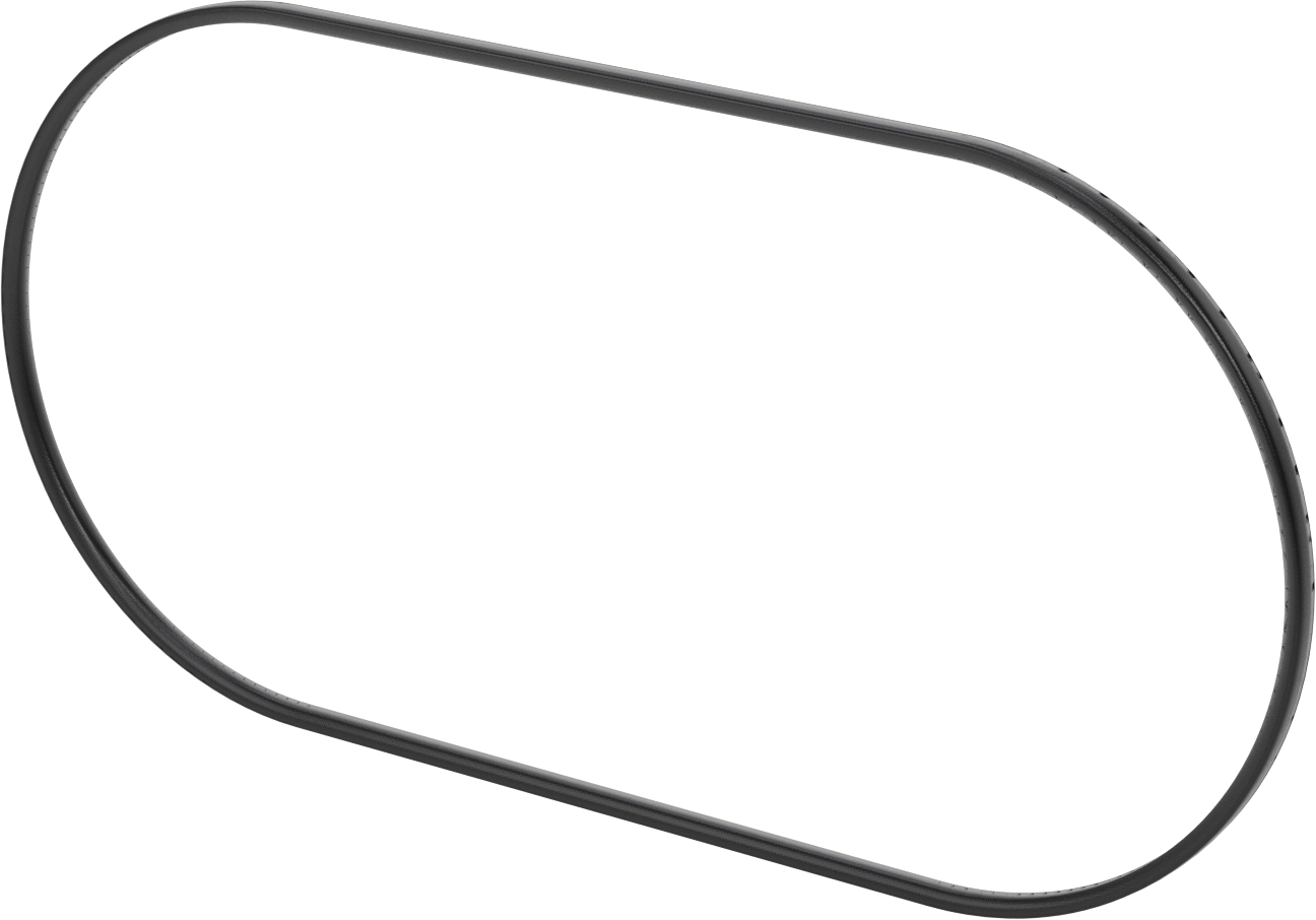 V-Kayışı, Anma Numarası 3L470, 47" Dış Çevre, EPDM