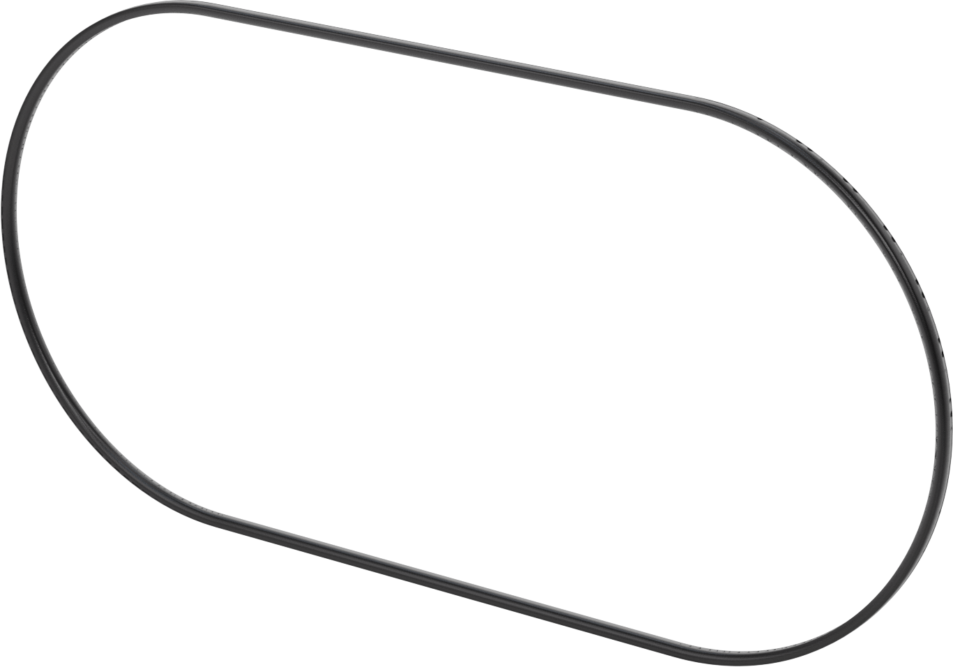 V-Kayışı, Anma Numarası 3L600, 60 inç Dış Çevre, EPDM