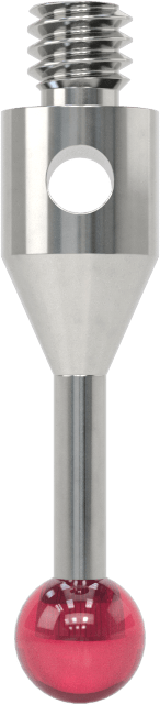 Renishaw Prob İğnesi, Yakut Top Uçlu, M2 x 0.4 mm, Model Numarası A-5000-7803