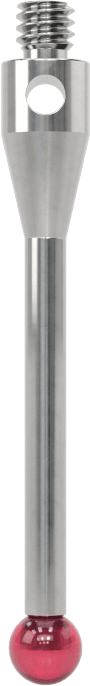 Renishaw Prob İğnesi, Yakut Top Uçlu, M2 x 0.4 mm, Model Numarası A-5000-7804