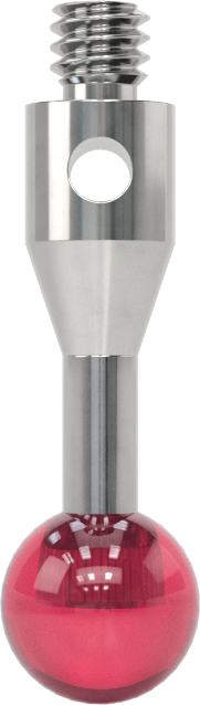 Renishaw Prob İğnesi, Yakut Top Uçlu, M2 x 0.4 mm, Model Numarası A-5000-4154
