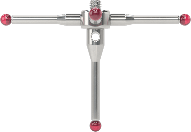 Renishaw Prob İğnesi, Yakut Top Uçlu, Yıldız, M2 x 0.4mm, Model A-5000-3626